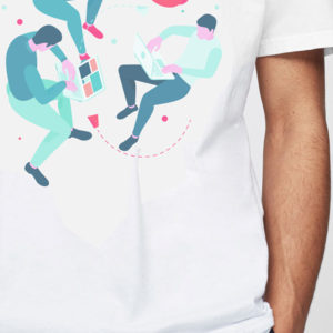 Abstract Tee – Image 3